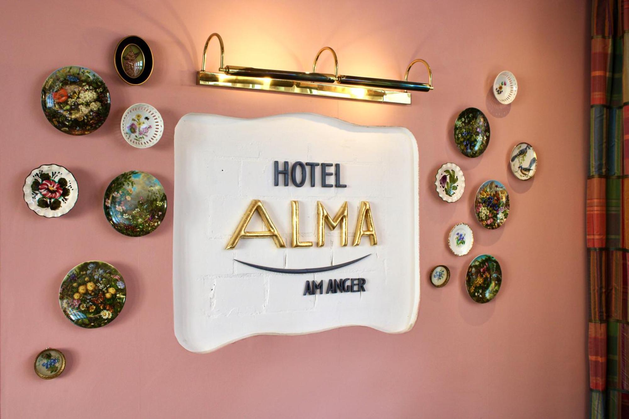 Hotel Alma Am Anger Erfurt Exterior photo